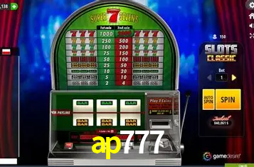 Descubra o Mundo do Cassino Online com ap777